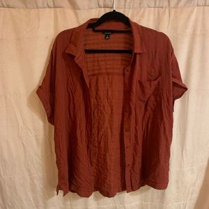 cute button up top